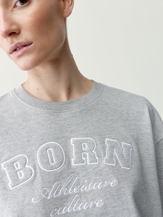 Sweatshirt Court Grey Melange
