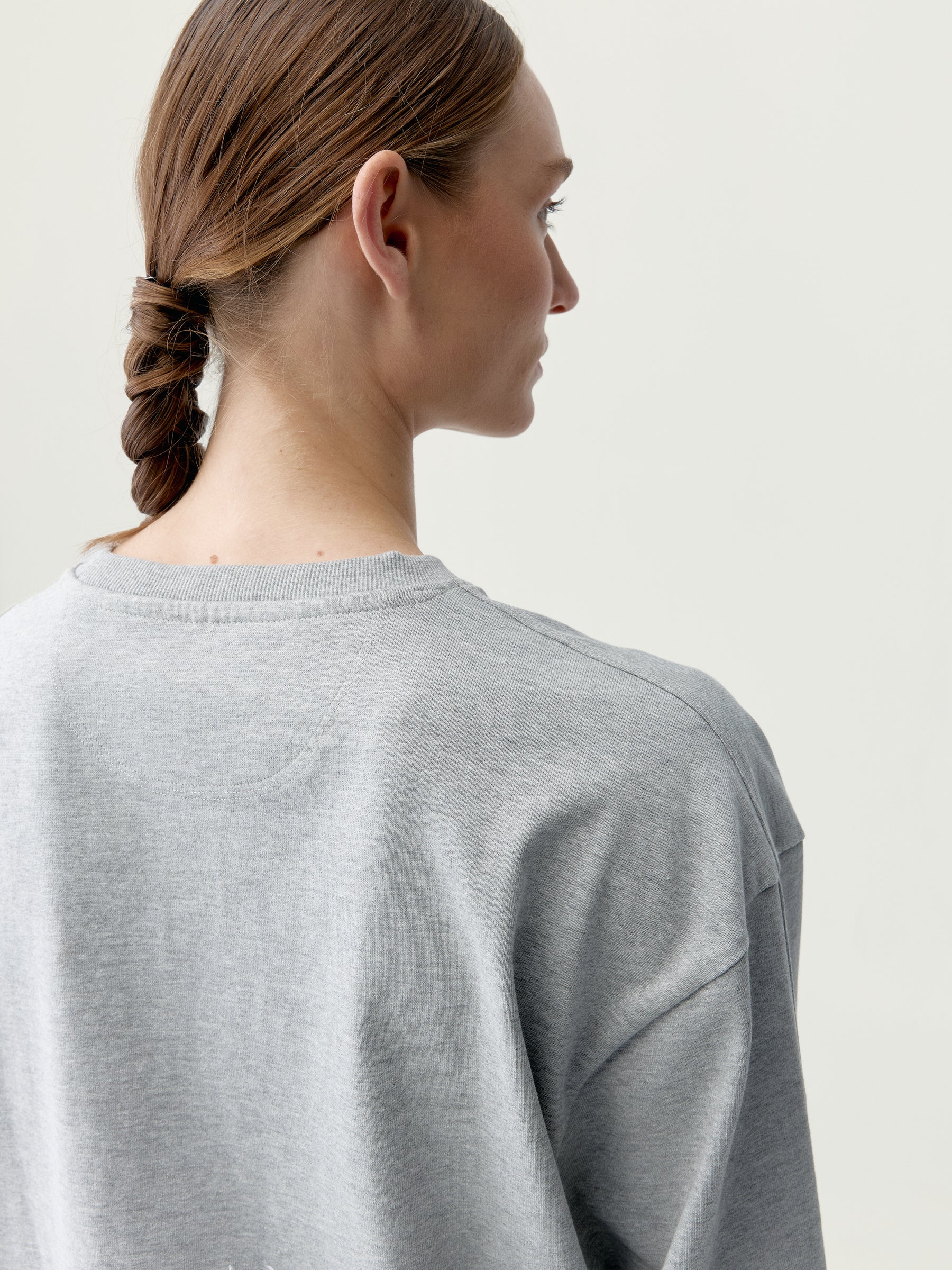 Sweatshirt Court Grey Melange