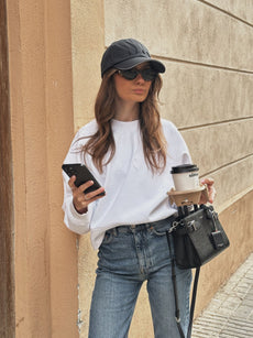 Flora Sweatshirts in White