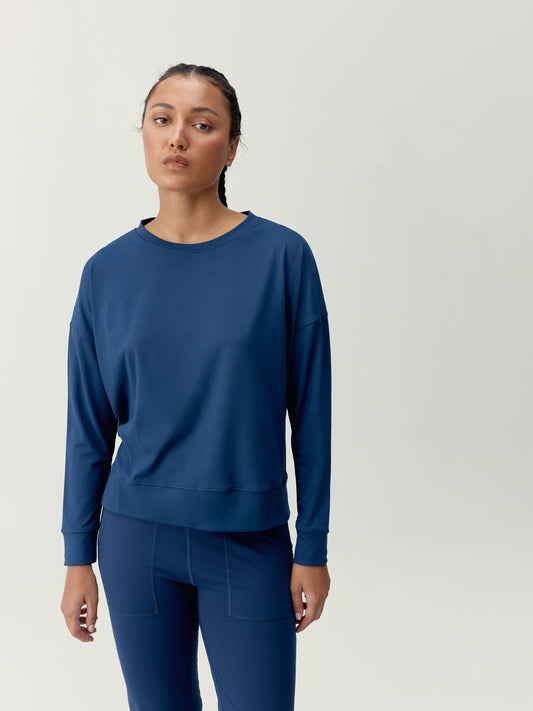Daba Sweatshirt in Sailor Blue