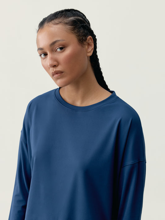Daba Sweatshirt in Sailor Blue