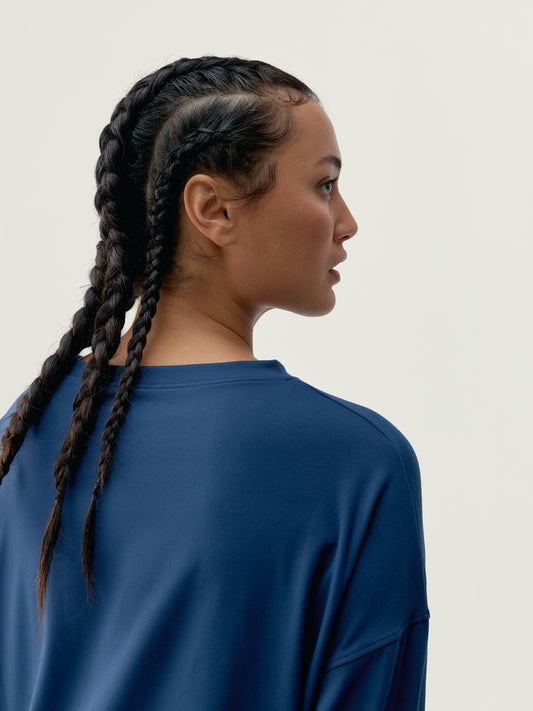 Daba Sweatshirt in Sailor Blue