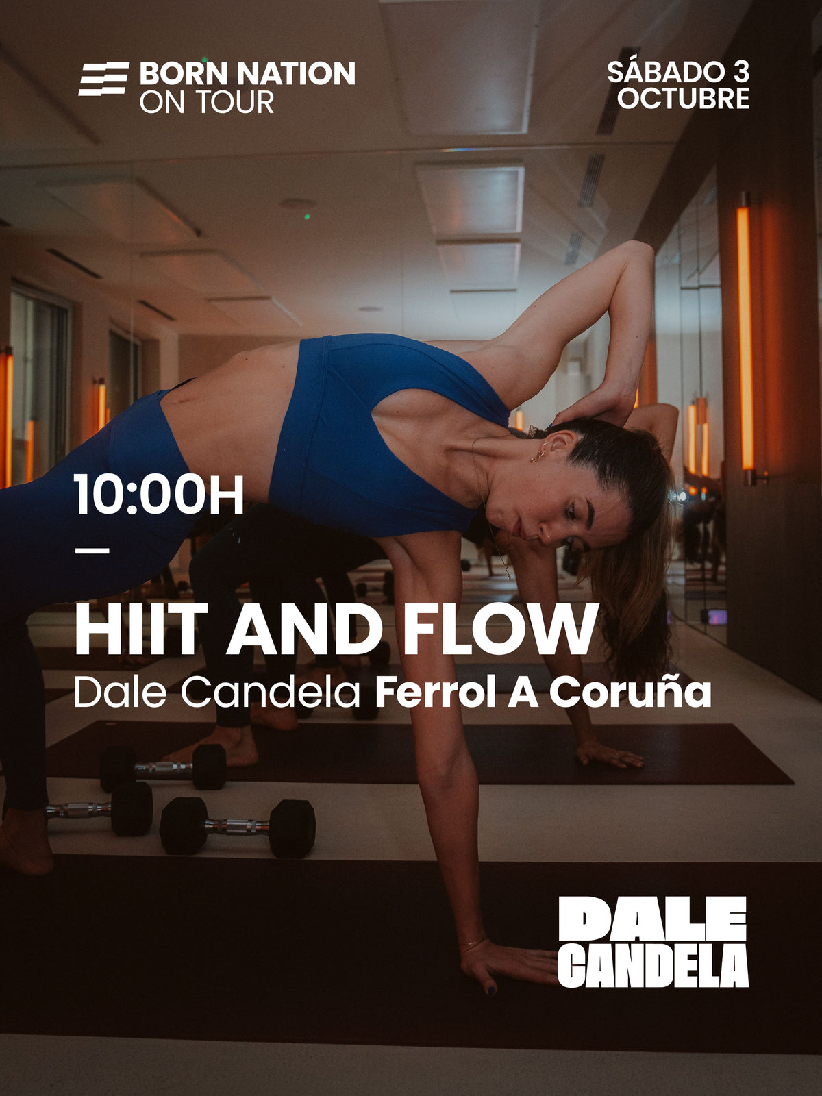 HIIT AND FLOW X DALE CANDELA | 03.10 - 10:00h FERROL