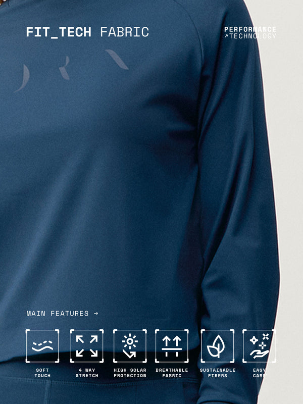 Saga Sweatshirts in Sailor Blue