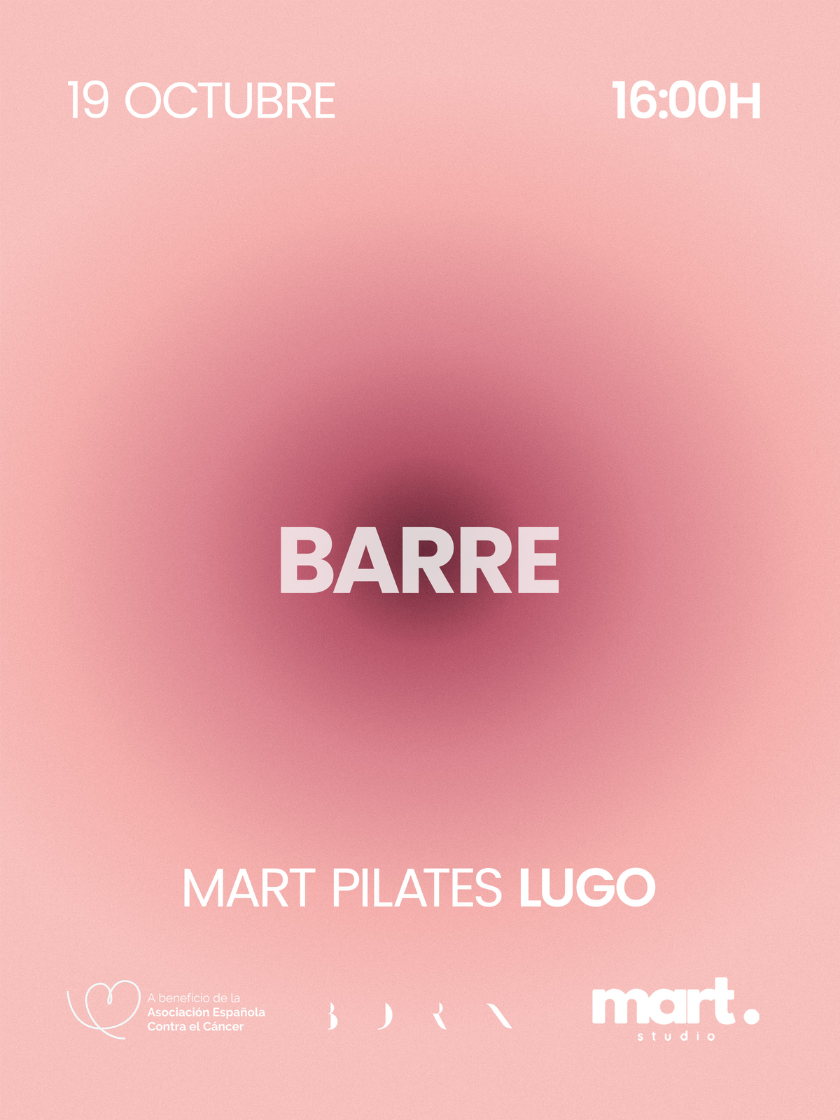 CLASE SOLIDARIA X MART STUDIOS | 19.10 - 16:00h LUGO