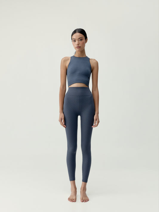 Eira Blue Ebony Leggings