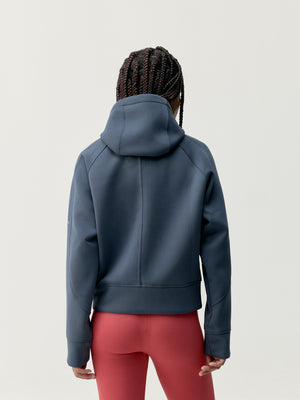 Elsa Hoodie in Blue Grey