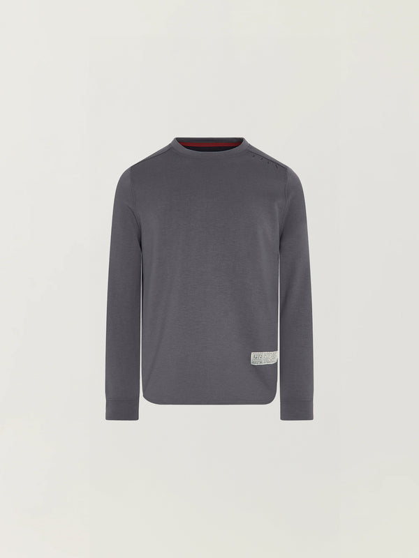 Erie Sweatshirt in Grey Melange