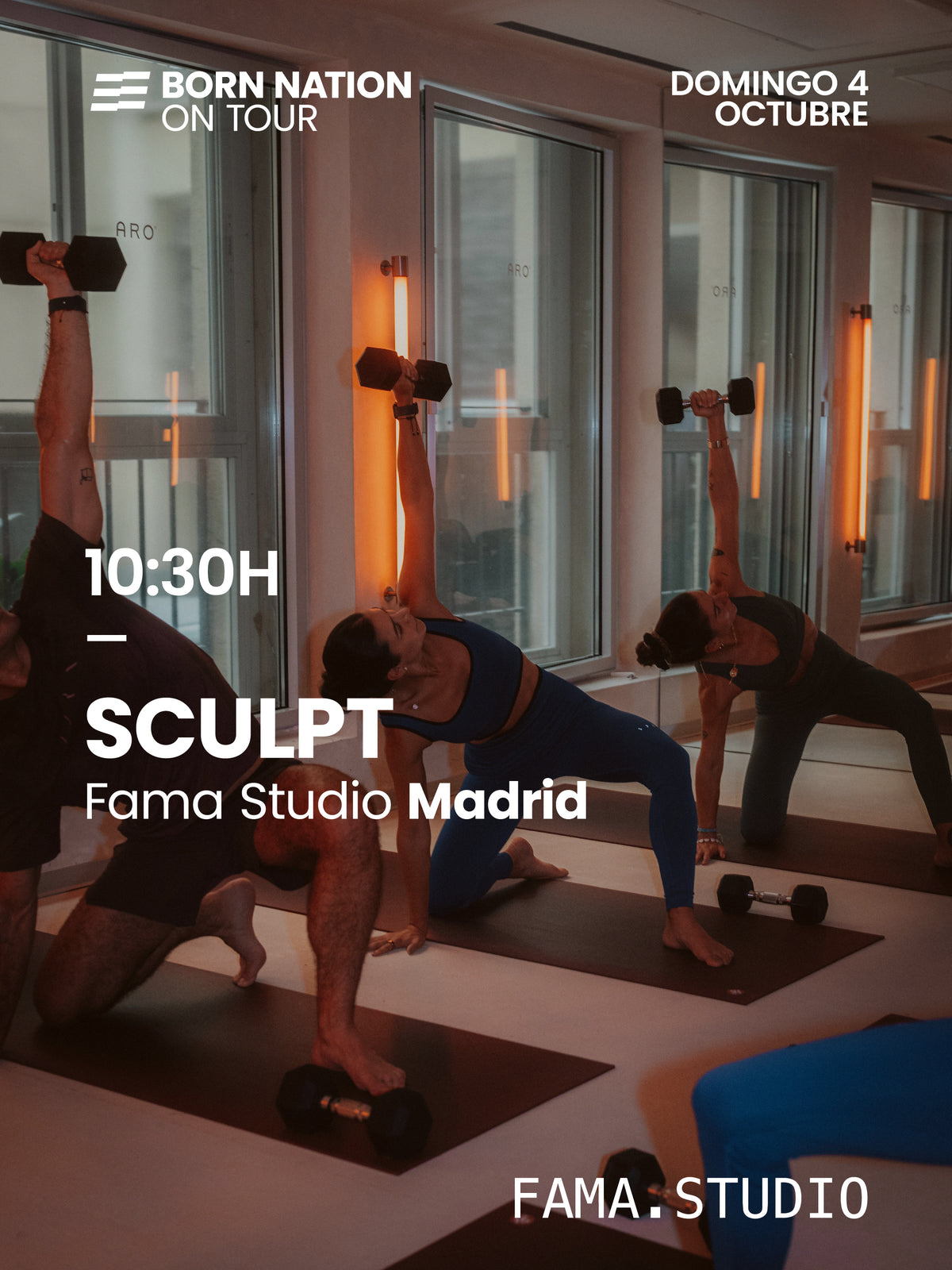 SCULPT X FAMA STUDIO | 04.10 - 10:30h MADRID