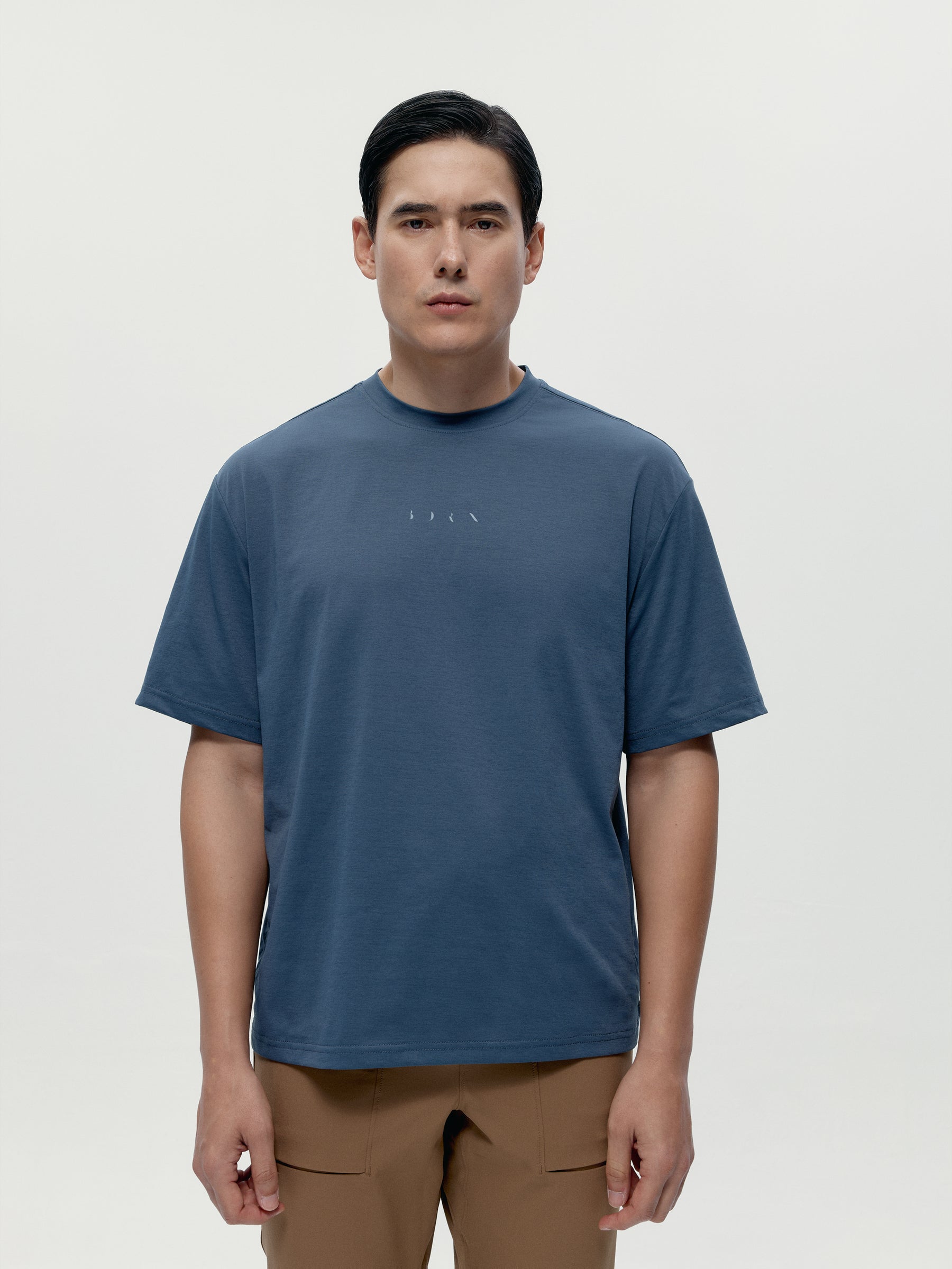 T-Shirt Fawn Stormy Grey