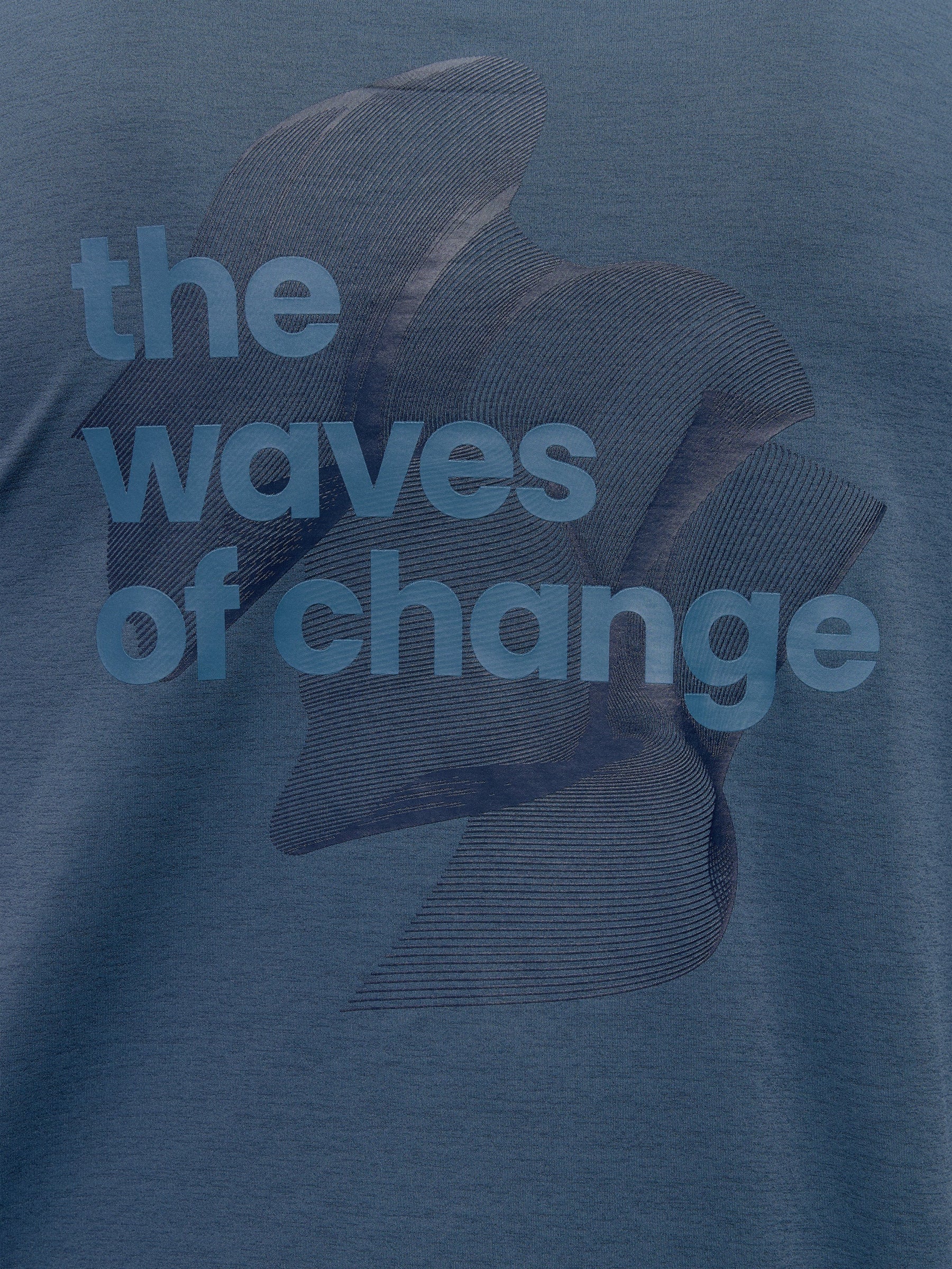 T-shirt gris orageux fauve