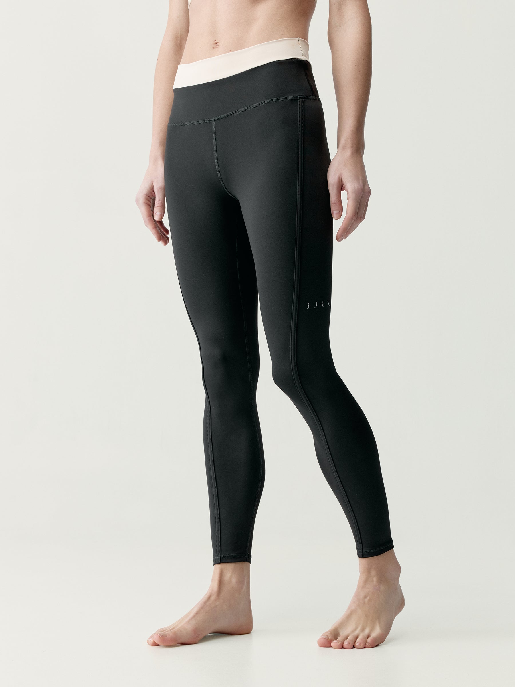 Fiorella Leggings in Black/Stone