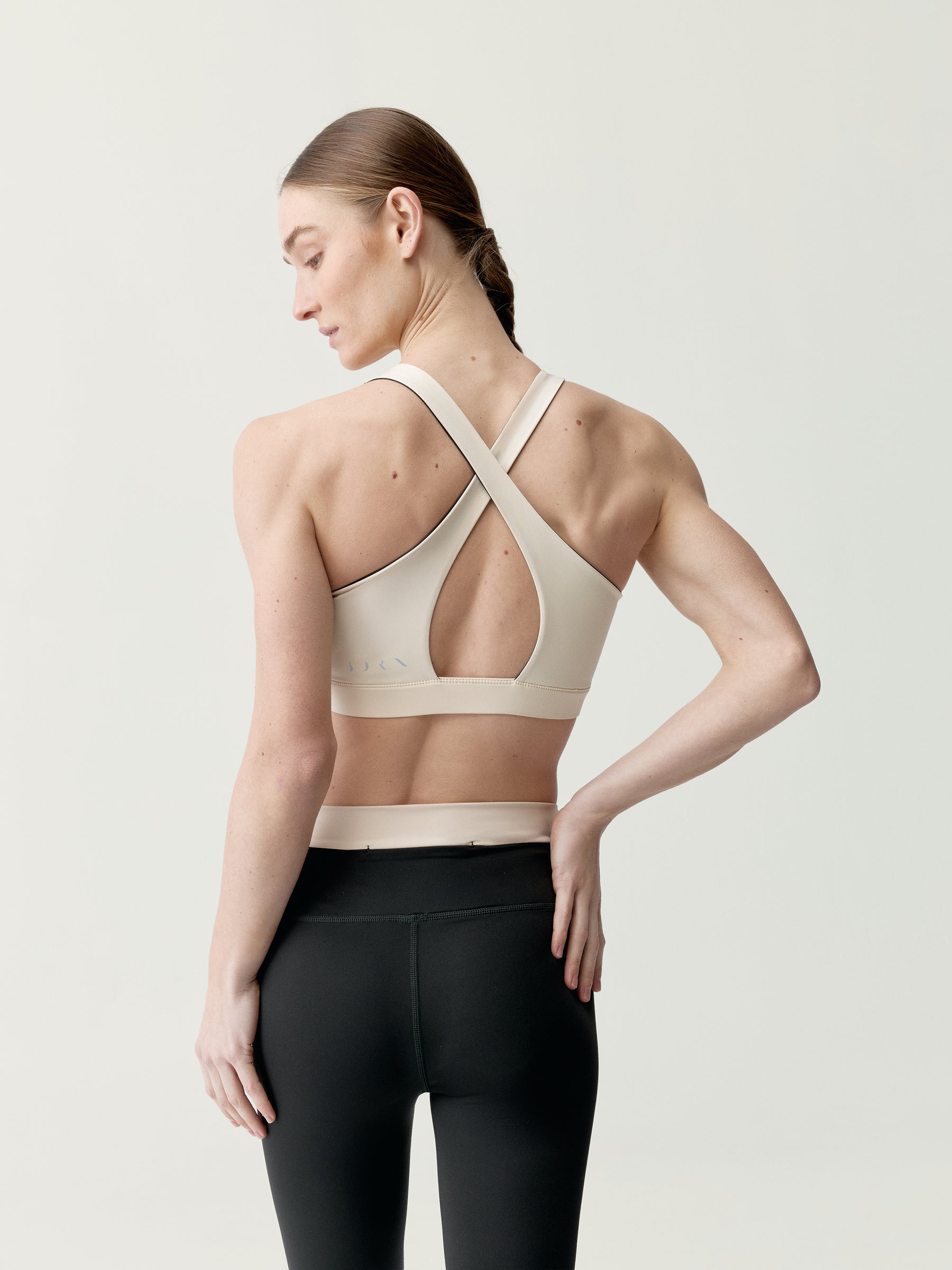 Fiorella Top in Black/Stone