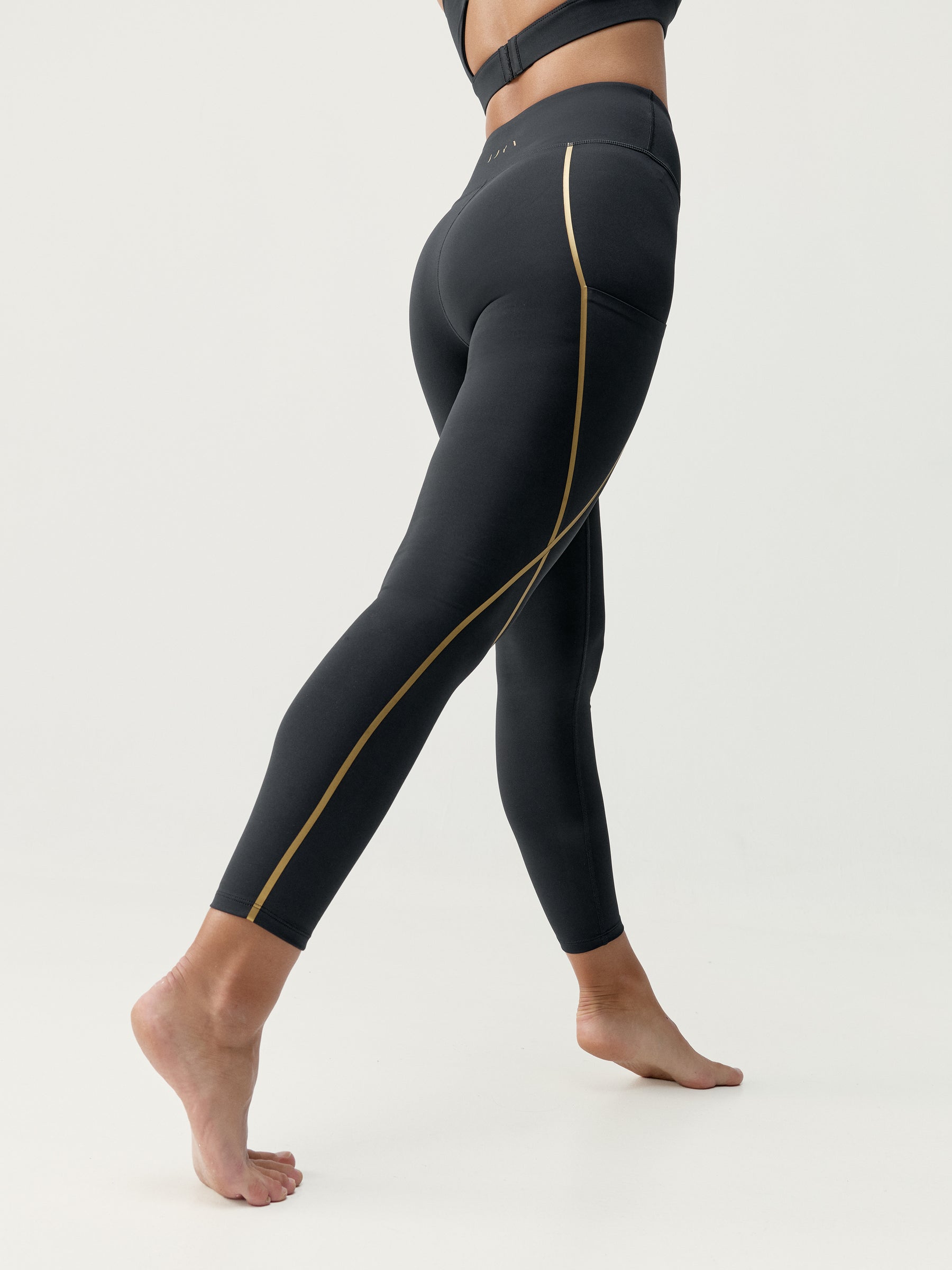 Legging Gold Black