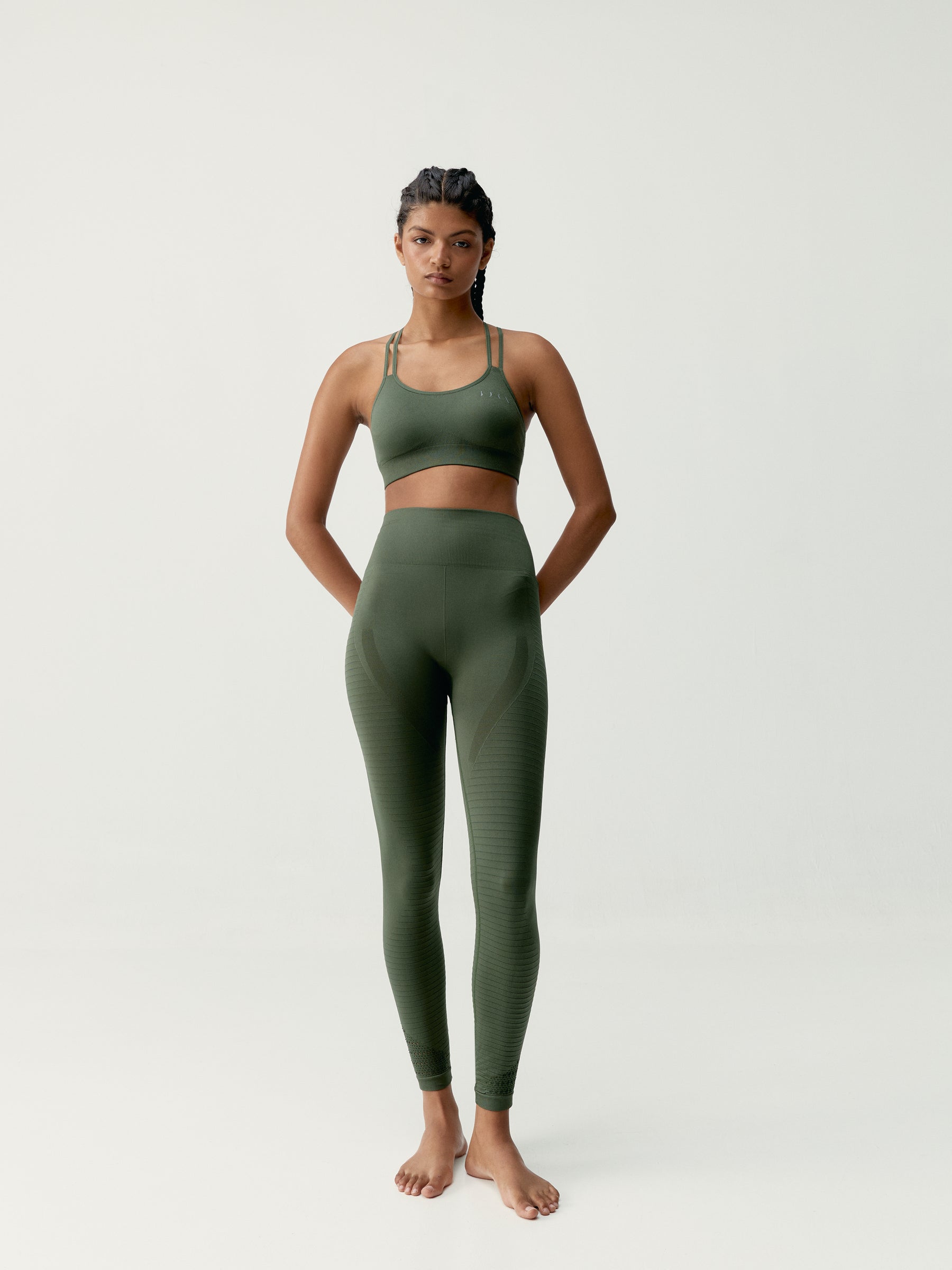 Legging Hatha Dark Olive