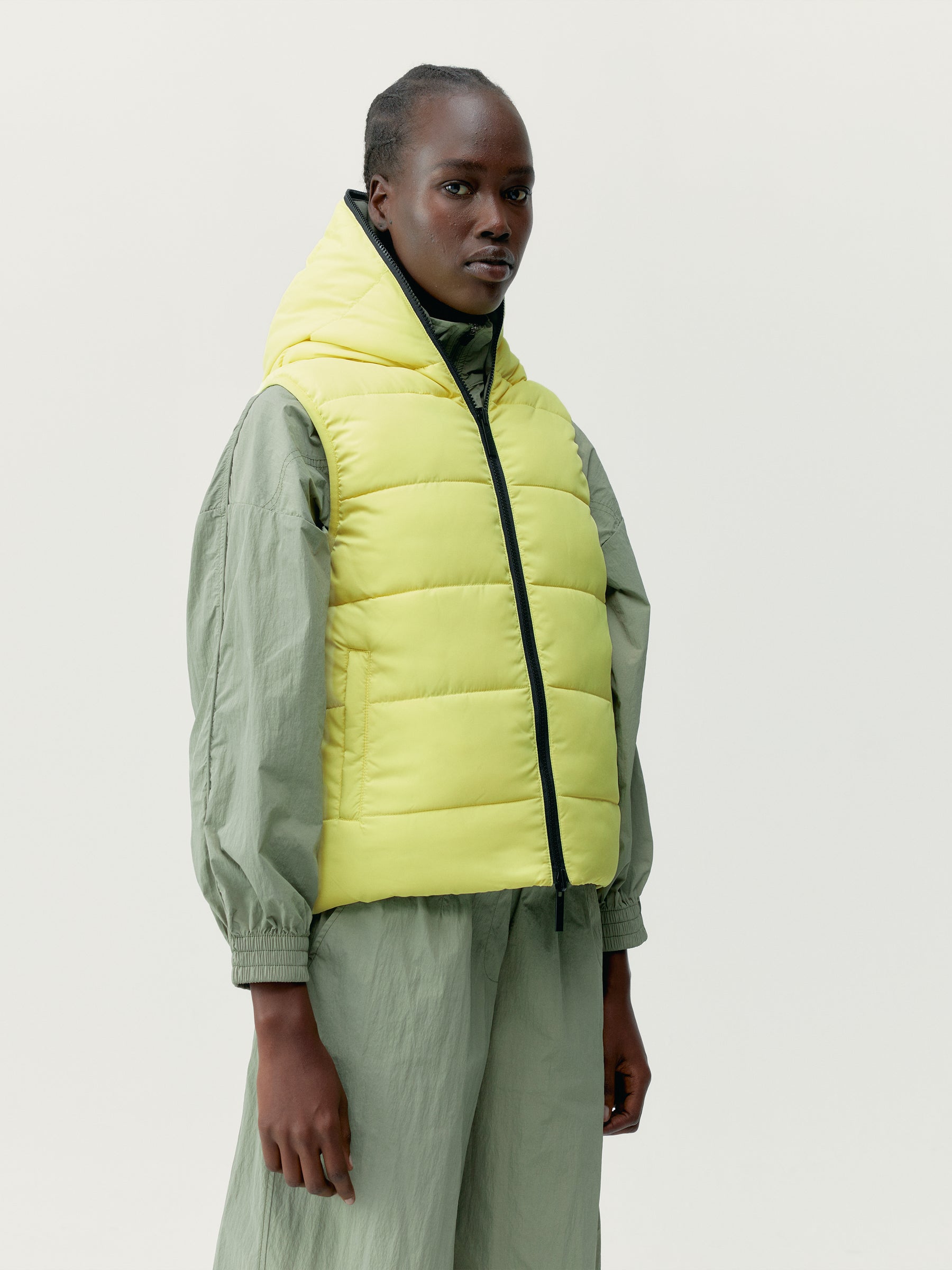 Vest  Hazel  Yellow Green/Camuflaje