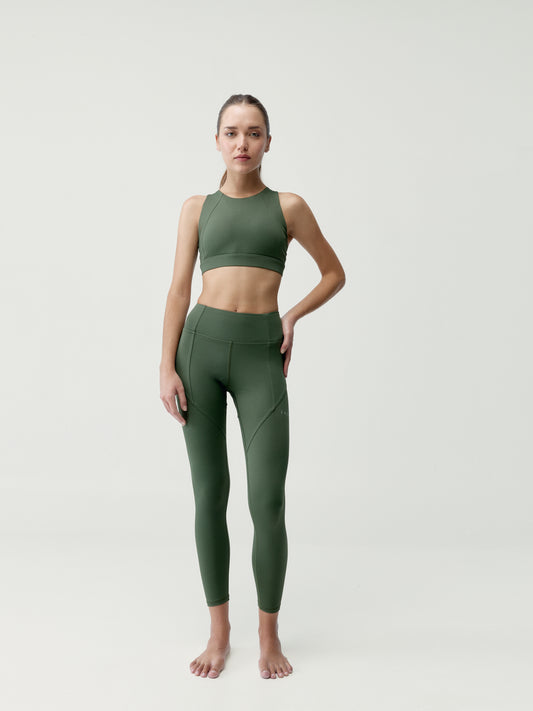 Top Indi Olive Foncée