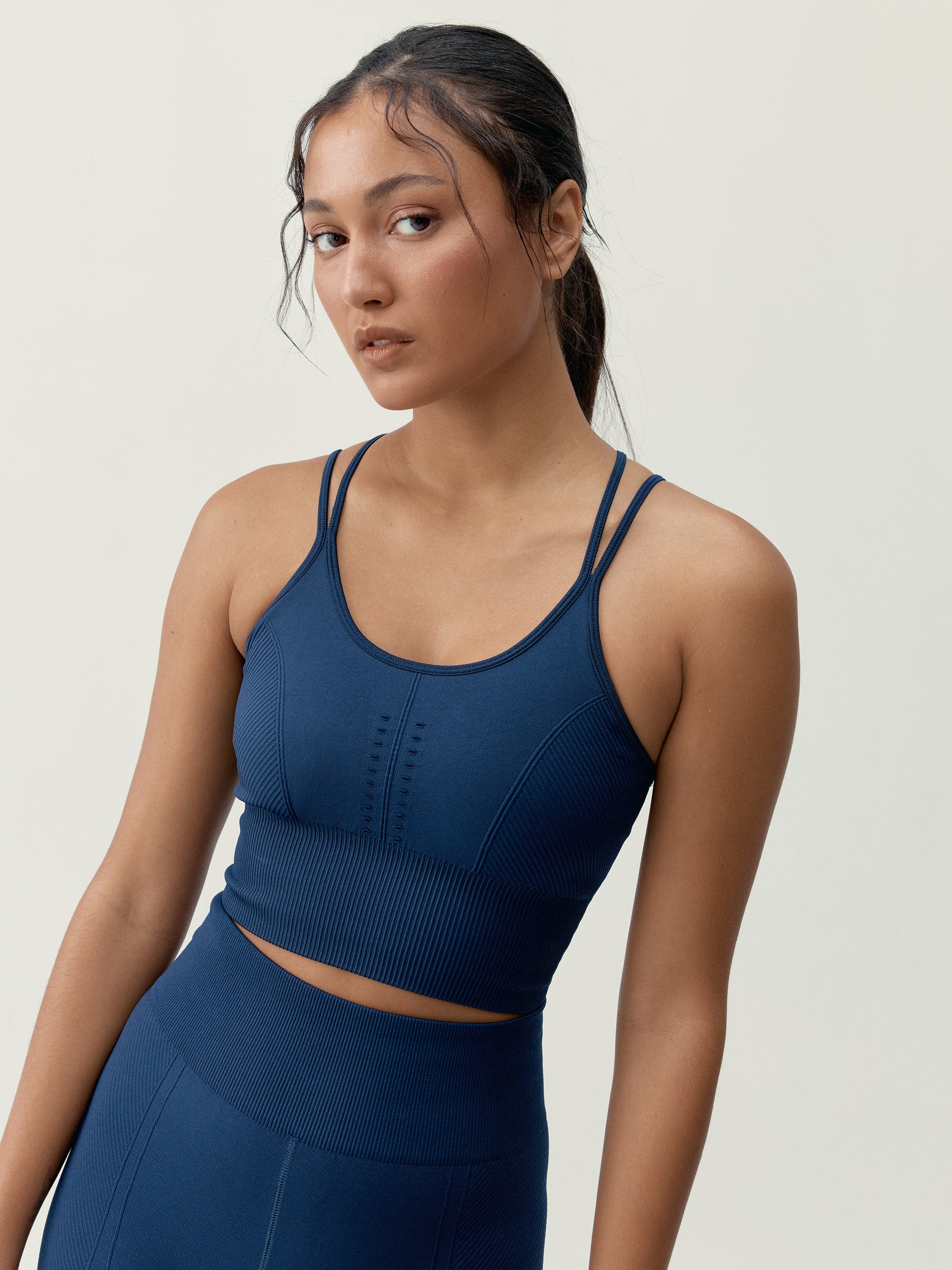 India Top in Sailor Blue