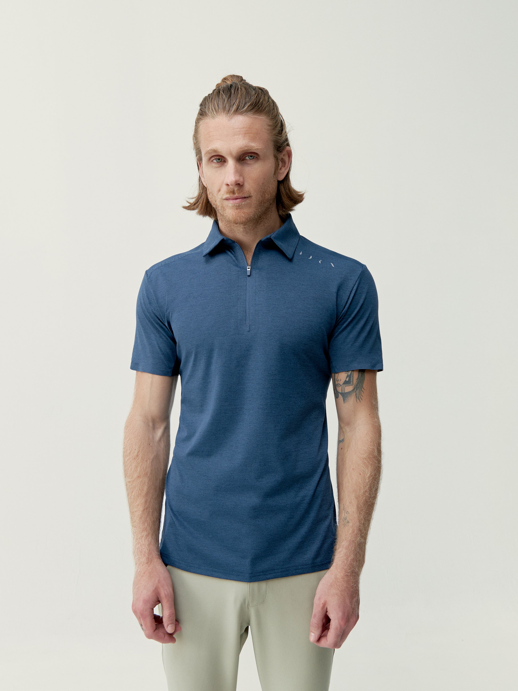 Kariba Polo T-shirt in Sea Blue