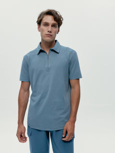 Kariba T-shirt Polo in Tin