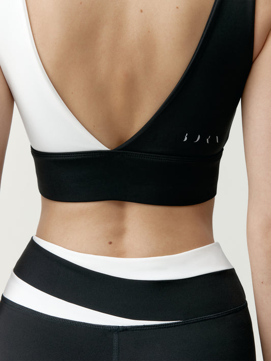 Top Kate Black/White