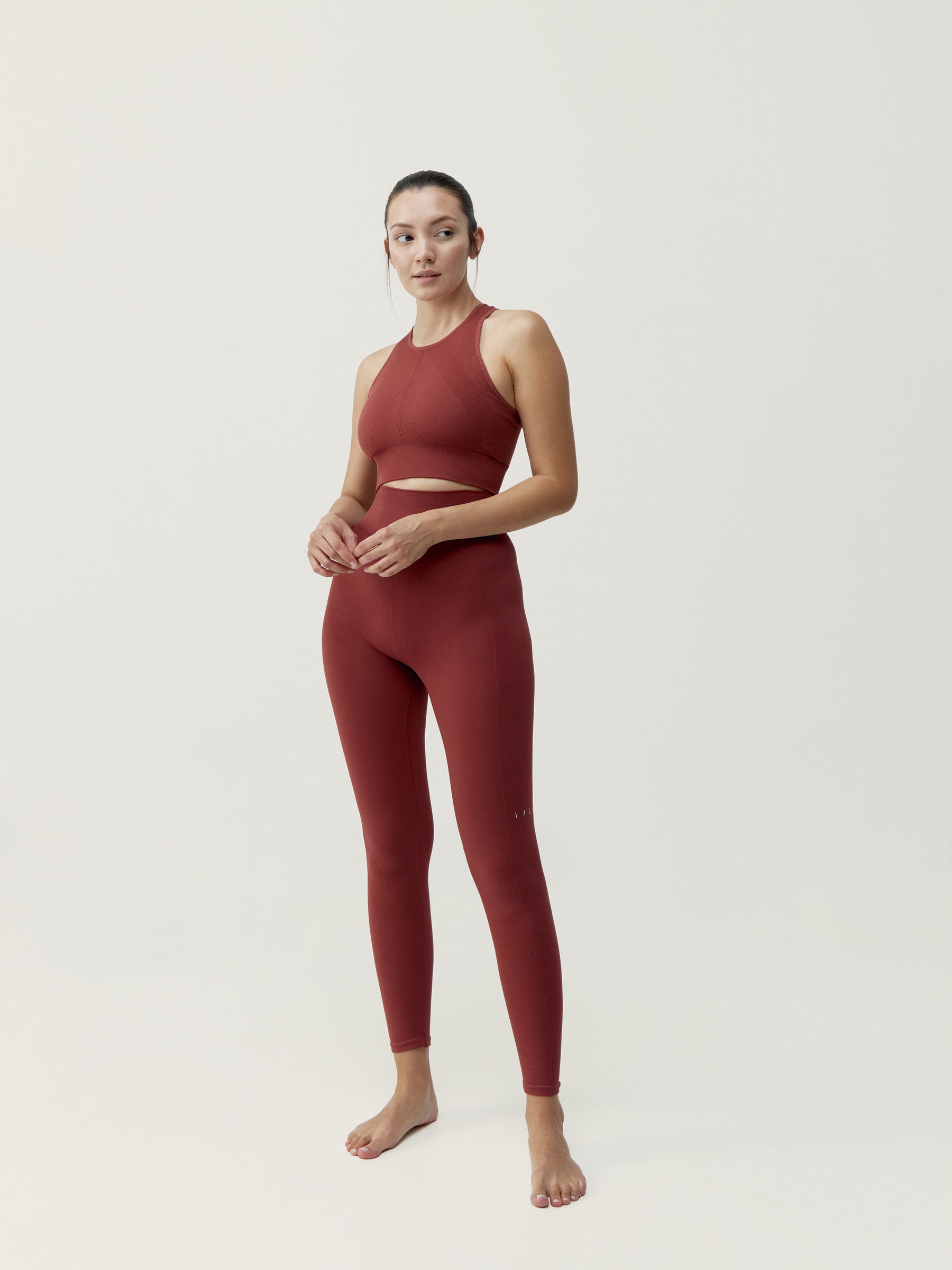 Keila Legging in Caoba