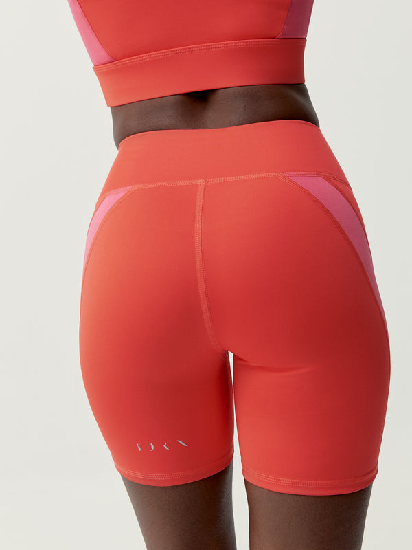  Pantalones de compresión para mujer, mallas atléticas, mallas  de neón de patchwork, leggings para yoga, correr, entrenamiento y deportes,  Rojo, XL : Belleza y Cuidado Personal