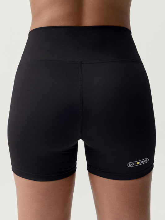 Short Laver Court Black