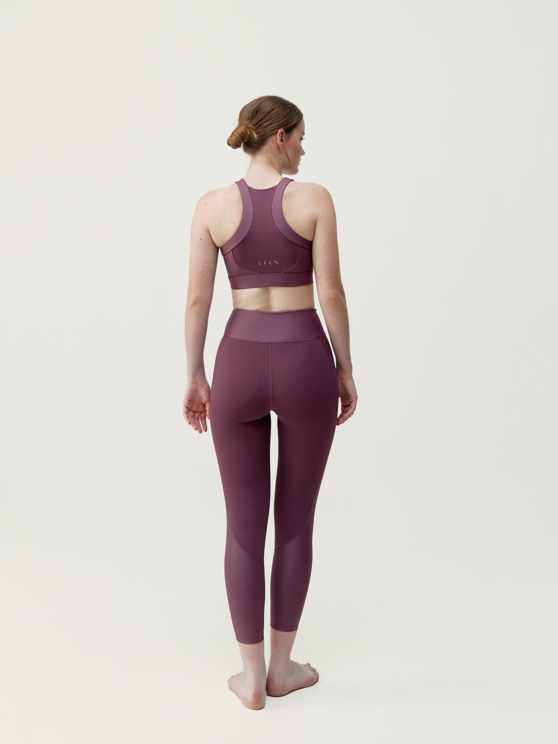 Luana Legging in Beet Plant