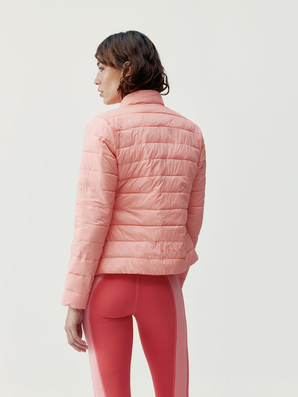 Lyra Jacket in Sunset Coral/Strawberry Ice