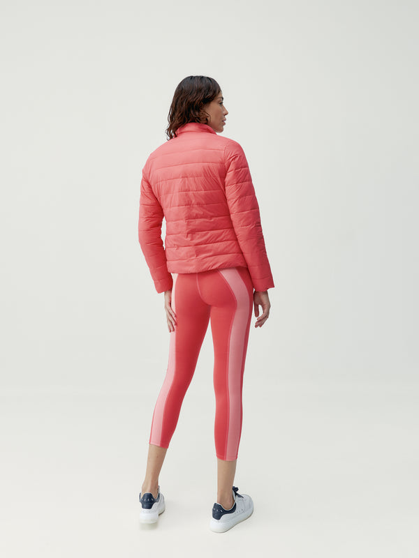 Lyra Jacket in Sunset Coral/Strawberry Ice