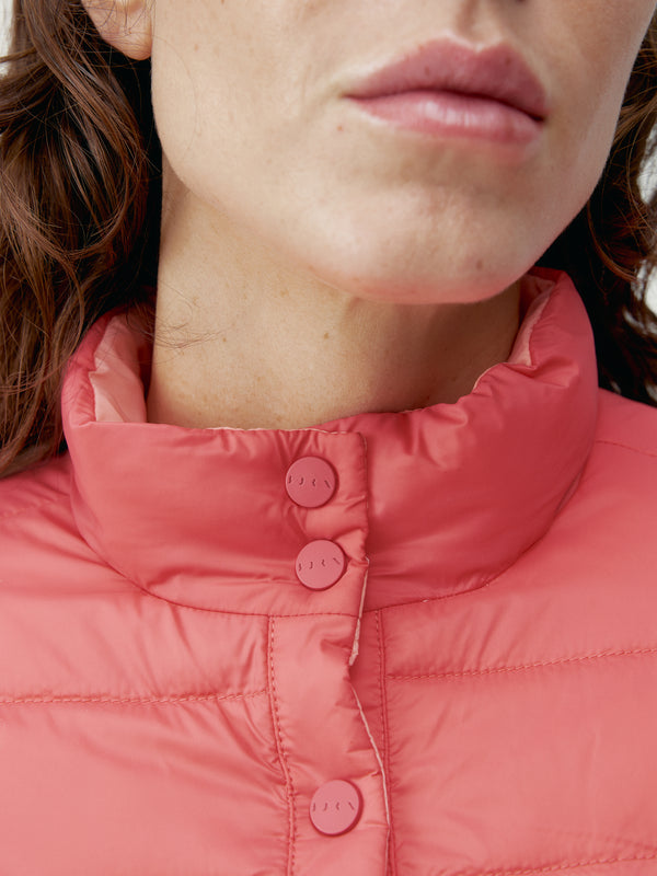 Lyra Jacket in Sunset Coral/Strawberry Ice