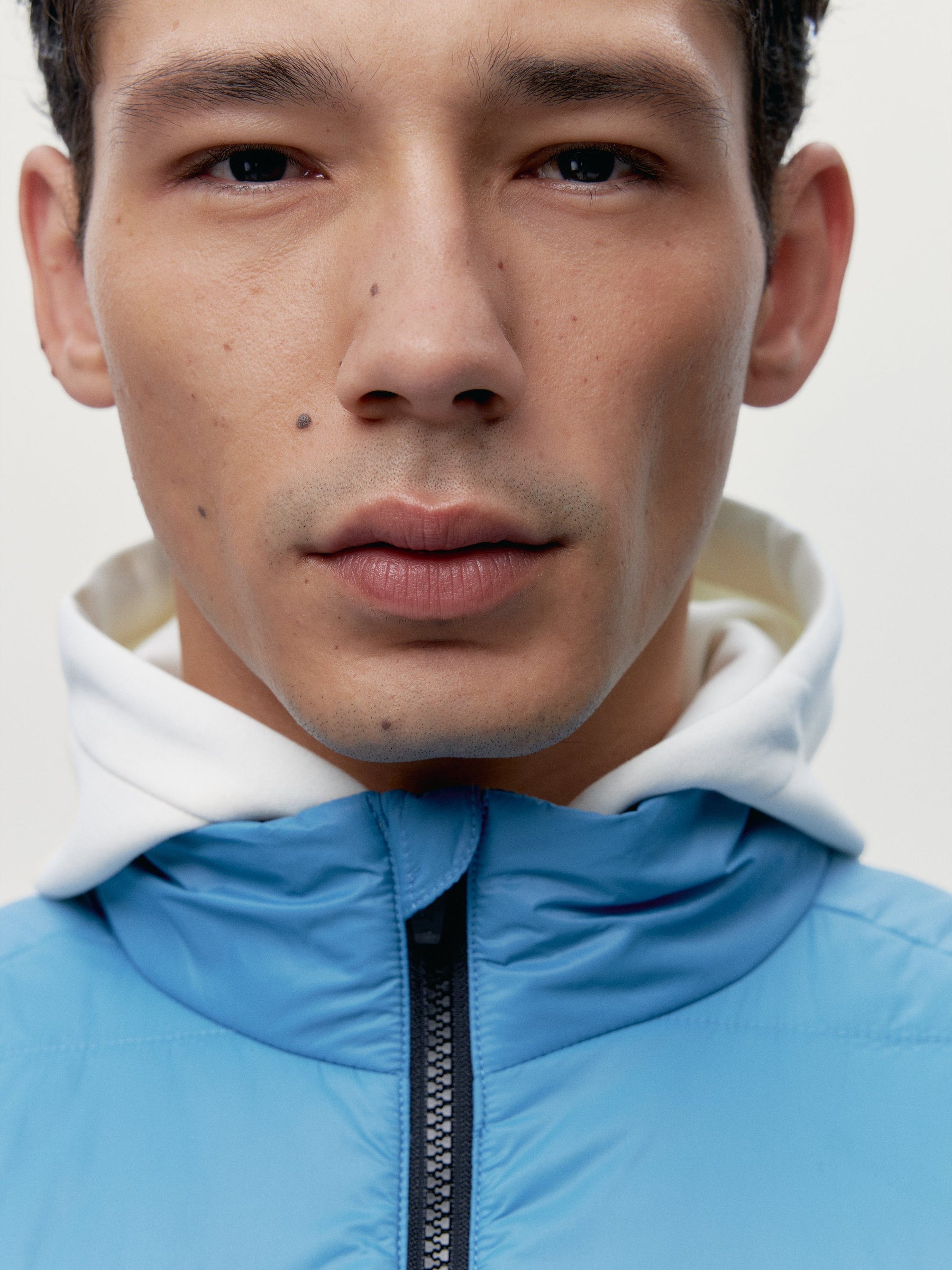 Gilet Maine Celandon Bleu/Champignons