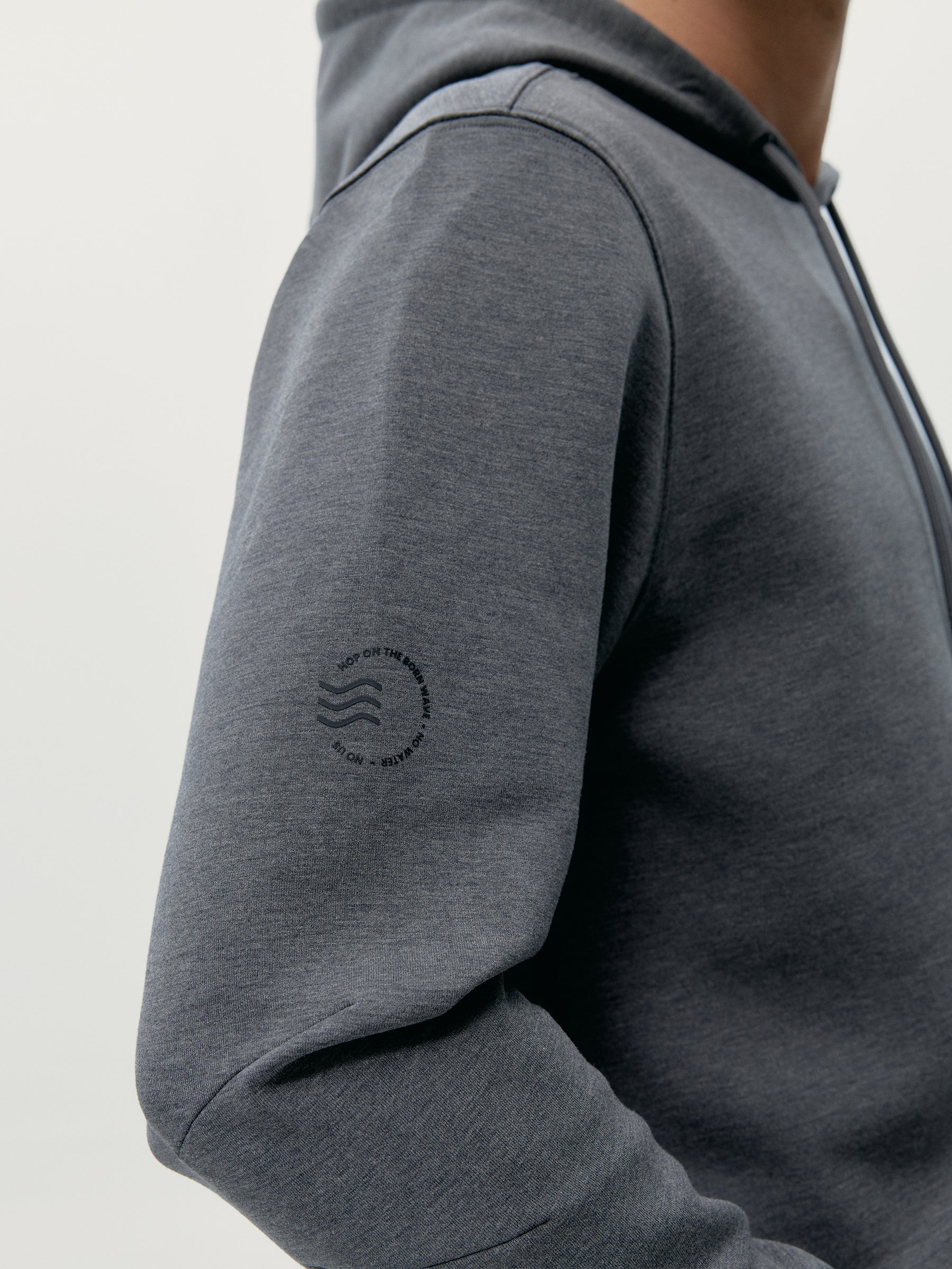 Hoodie Marion Grey Melange