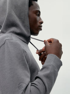 Hoodie Marion Grey Melange