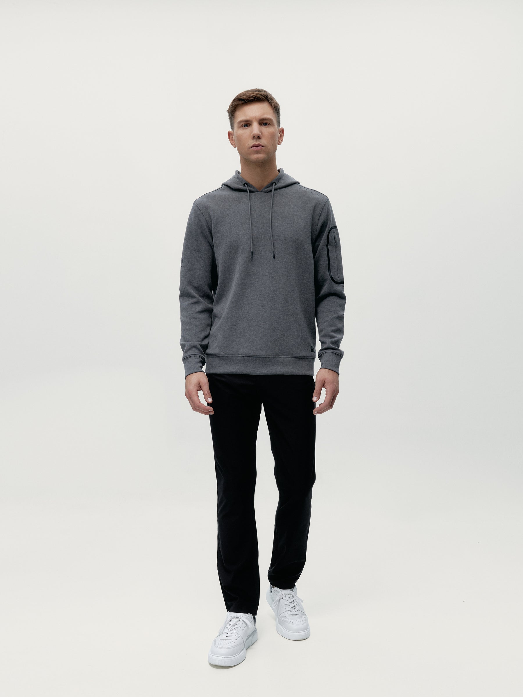 Hoodie Marion Grey Melange