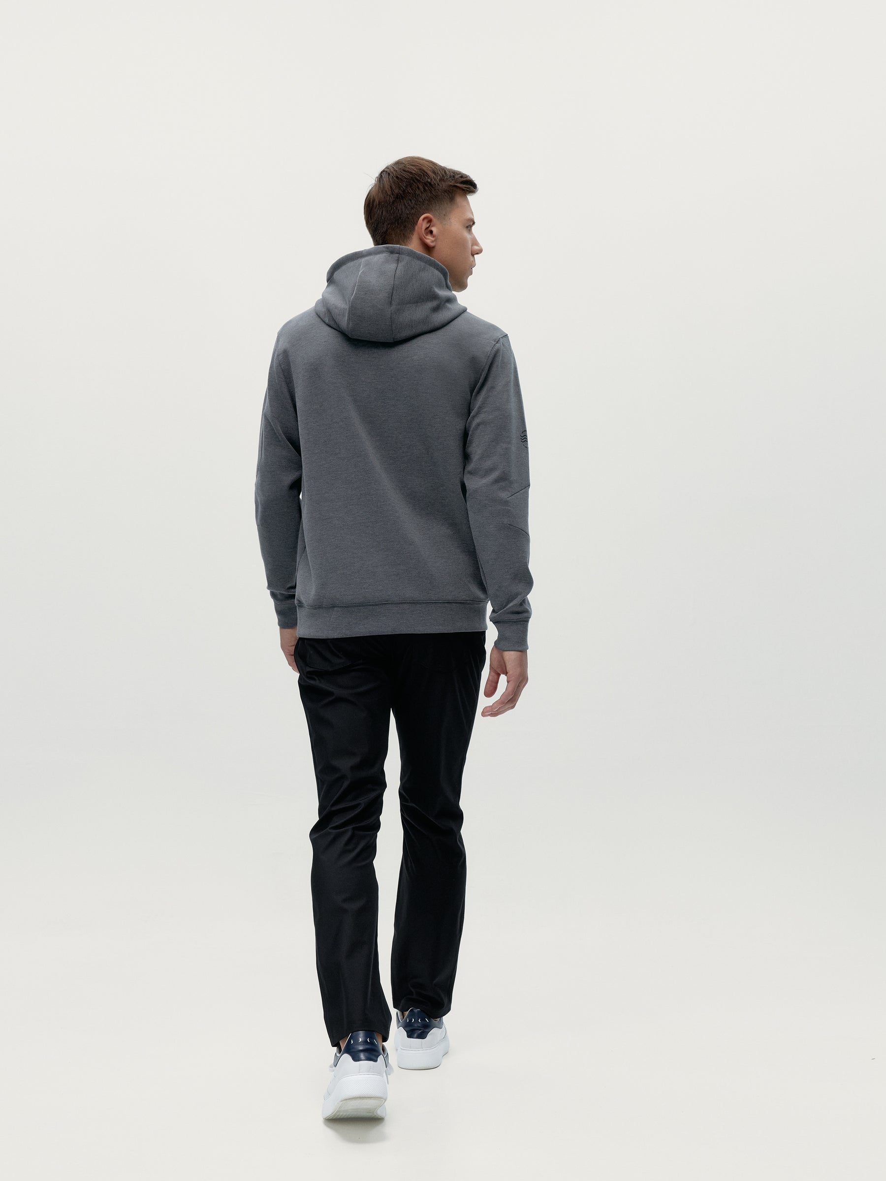 Hoodie Marion Grey Melange