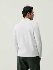 Maroni Polo T-Shirt in White Chalk