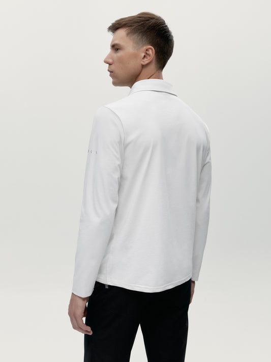 T-shirt Polo Maroni White Chalk