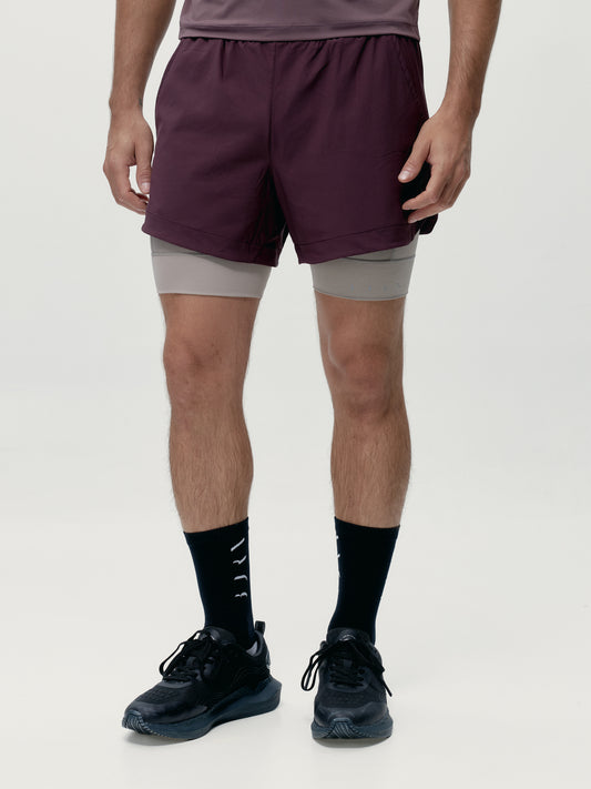 Conjunto deportivo Dark Cherry/Grain