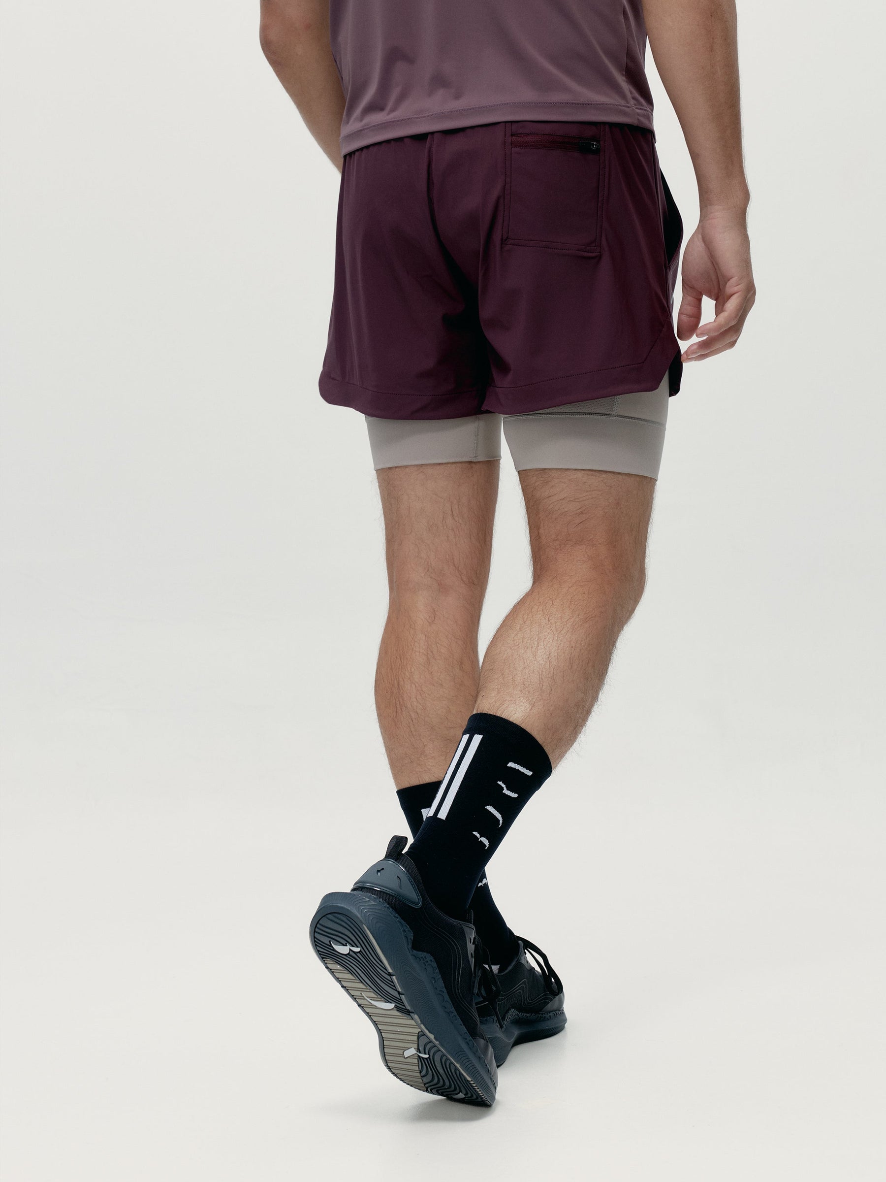 Short Mashu Dark Cherry/Getreide