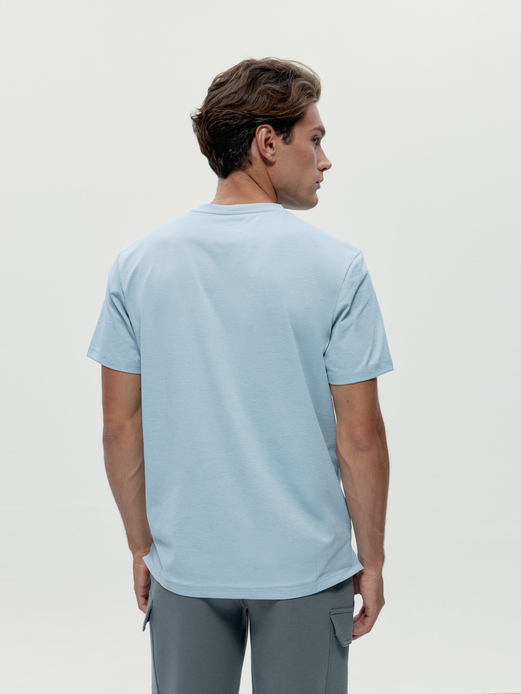 Melville T-Shirt in Grey Mist
