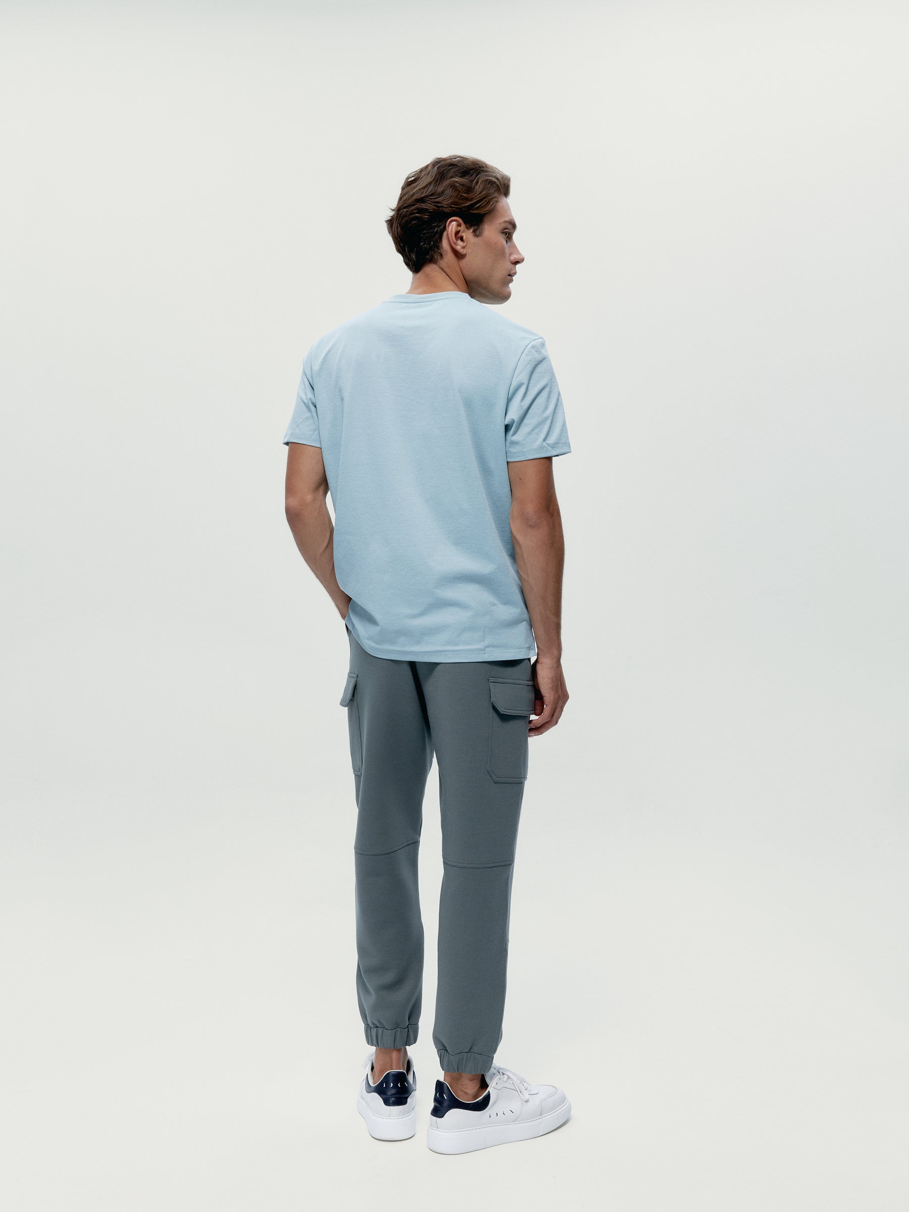 Melville T-Shirt in Grey Mist