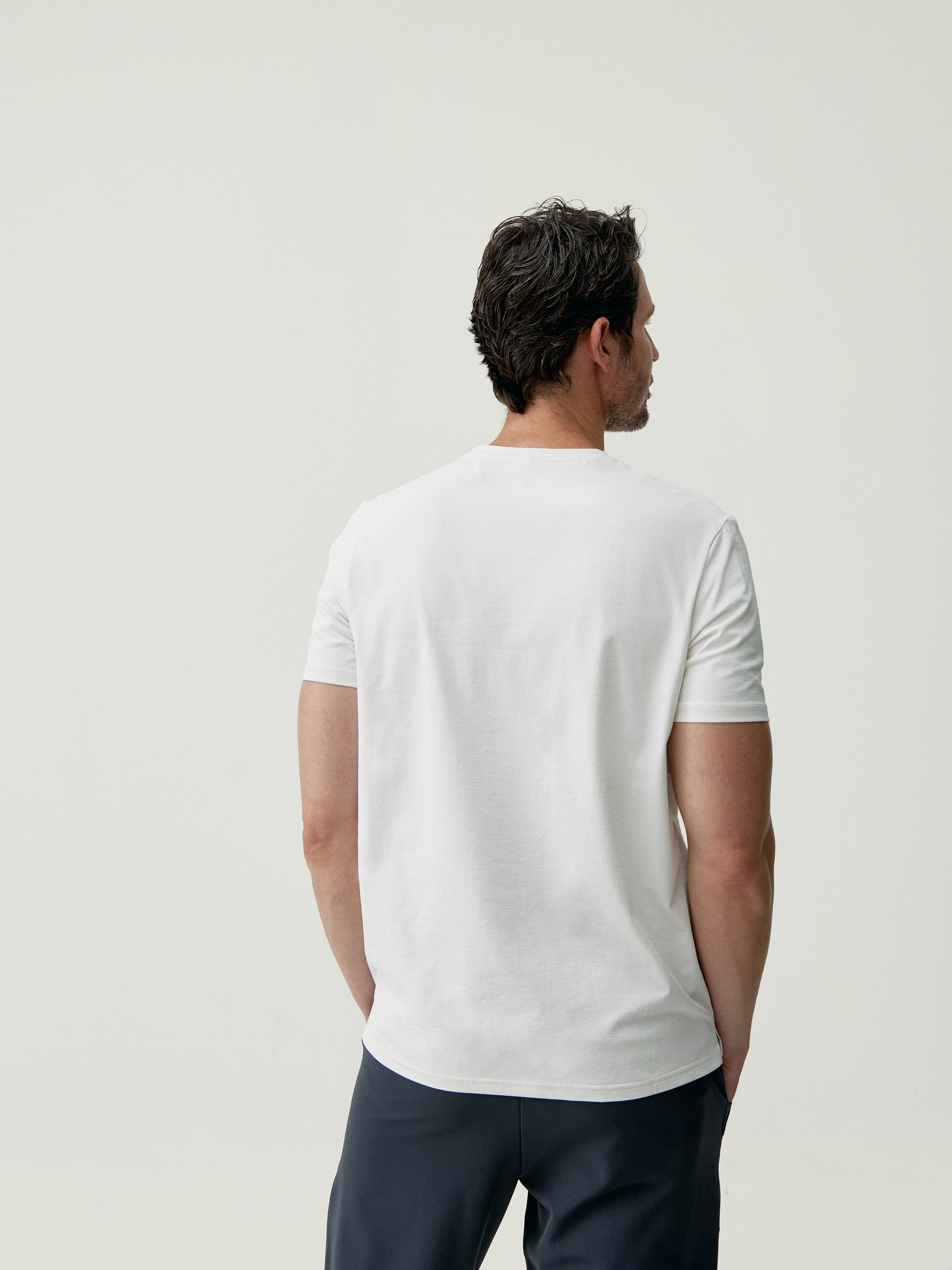 T-Shirt Melville White Chalk