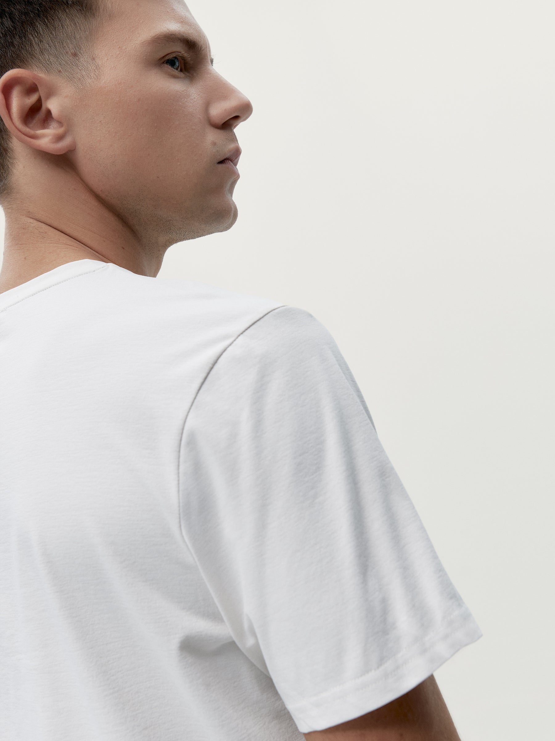 T-Shirt Melville White Chalk