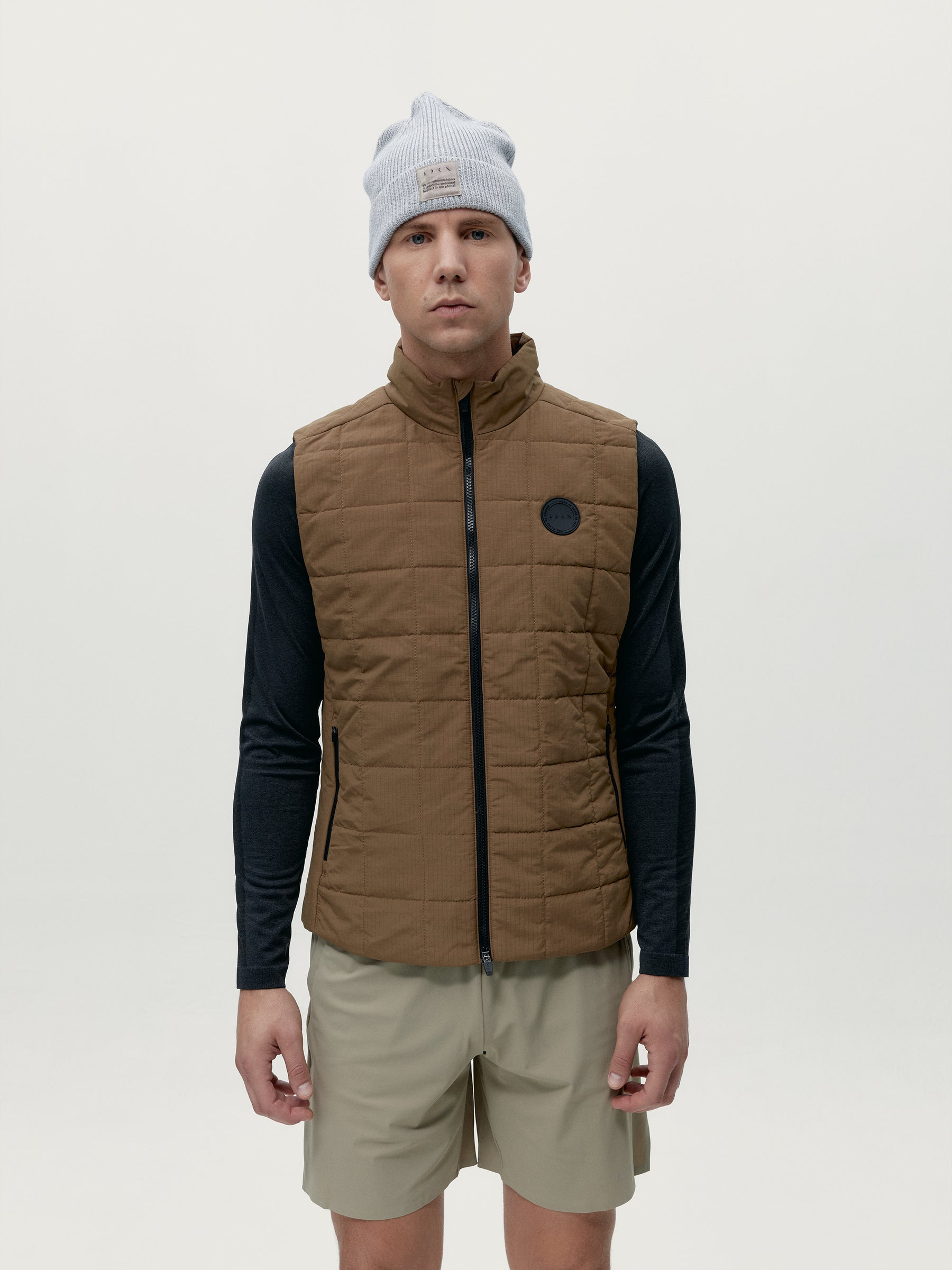 Merrit Vest in Chestnut