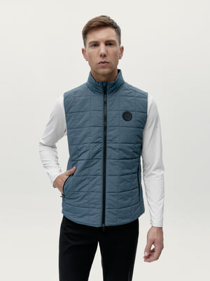 Merrit Vest in Stormy Grey