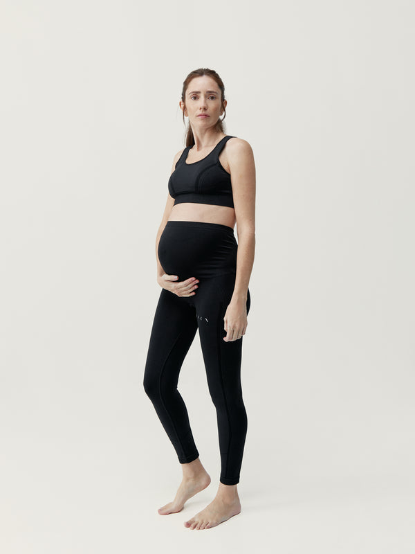 Mommy Line Leggings in Black