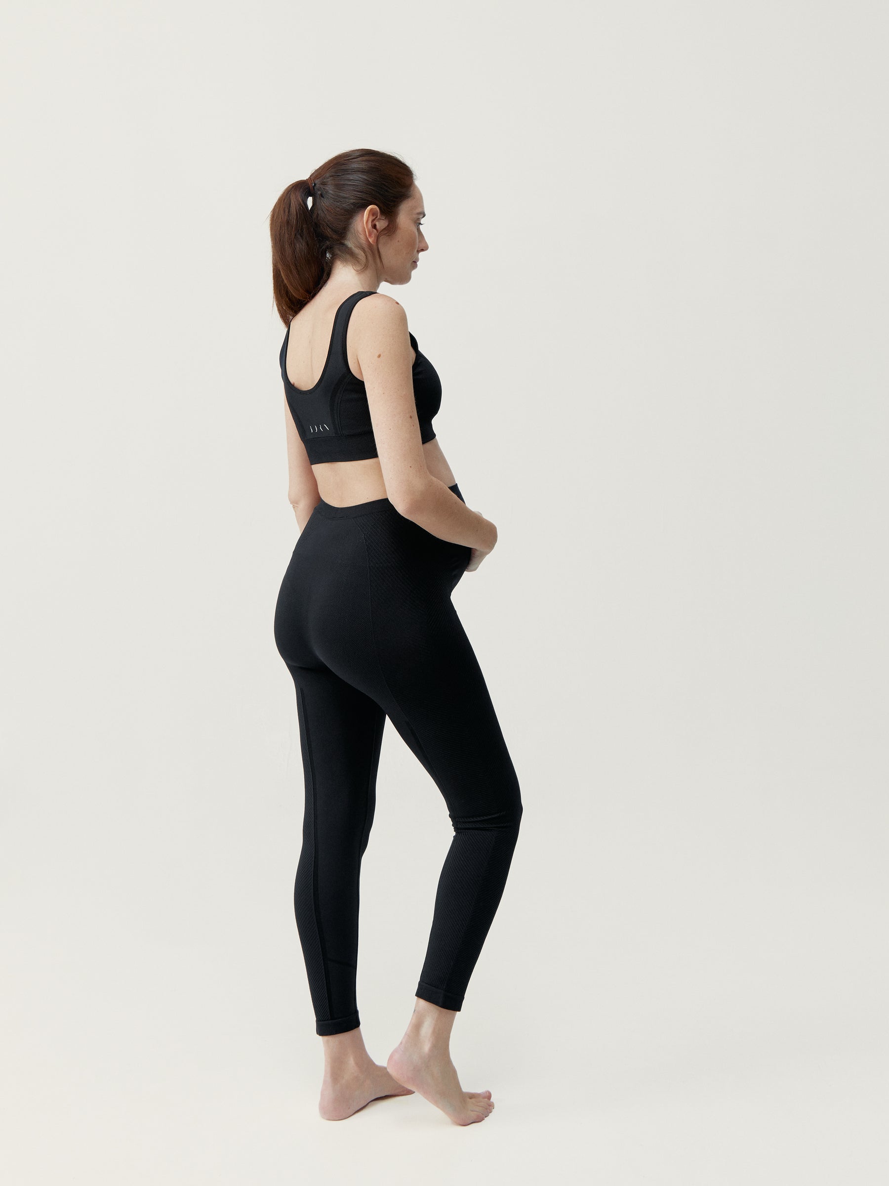 Legging Mommy Line Black