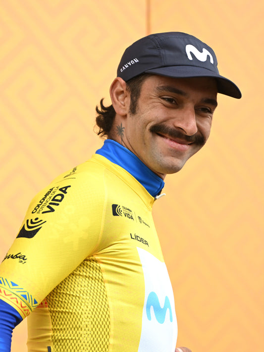 Casquette Movistar bleu mer